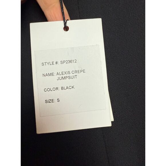 NWT Generation Love Alexis Crepe Jumpsuit Sz. S - Picture 8 of 10